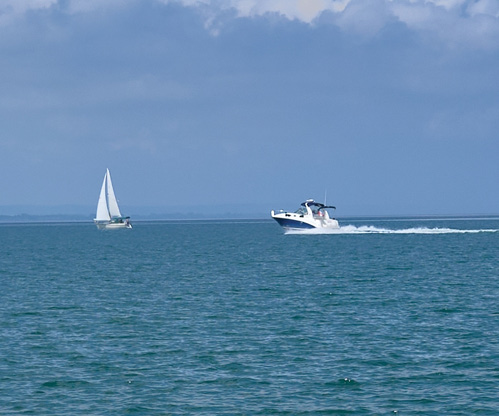 Boats on the water